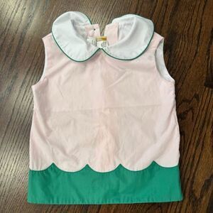 The Beaufort Bonnet Co girls sleeveless top 4T